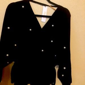 Black Pearl Sweater New S